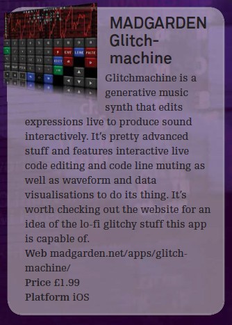 Madgarden Glitch - machine