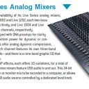 Alto Pro Live Series Analog Mixers